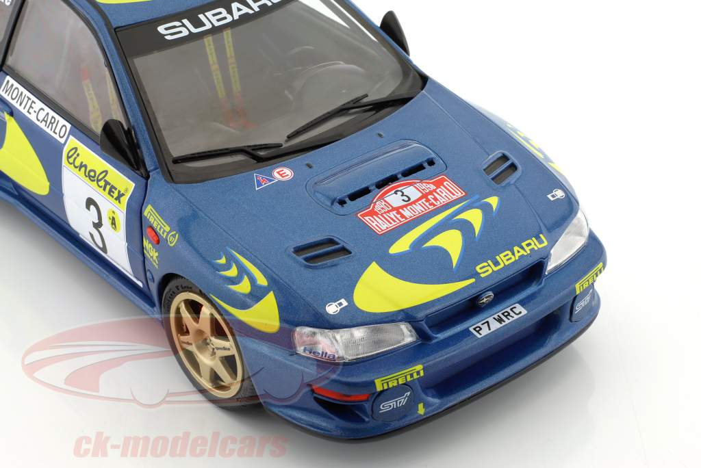 Subaru Impreza S5 WRC #3 3ro Rallye Monte Carlo 1998 McRae, Grist 1:18 Solido