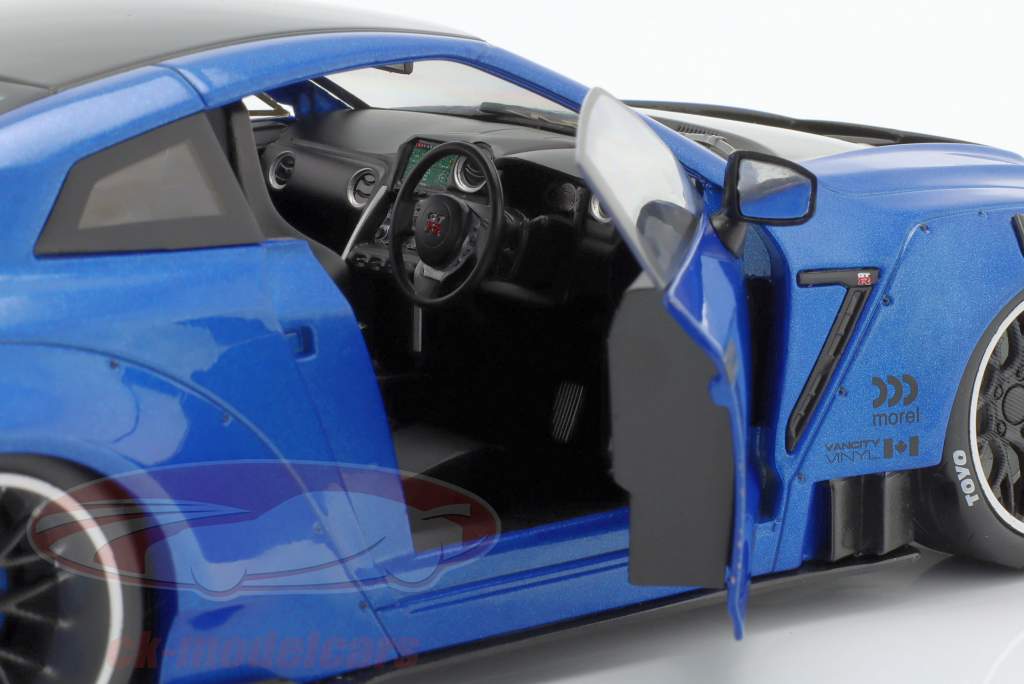 LB-Works Nissan GT-R (R35) T2 2020 blau metallic 1:18 Solido