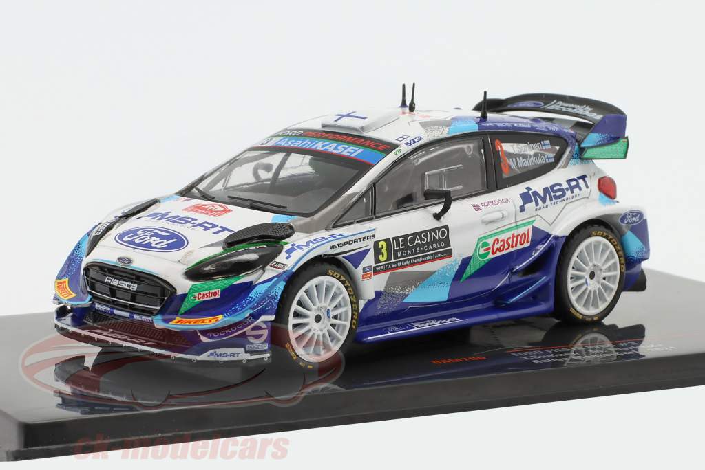 Ford Fiesta WRC #3 Rallye Monte Carlo 2021 Suninen, Markkula 1:43 Ixo