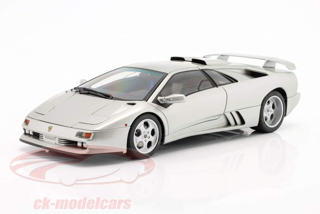 Lamborghini Diablo SE30 Jota Anno di costruzione 1995 titanio d&#39;argento 1:18 AUTOart