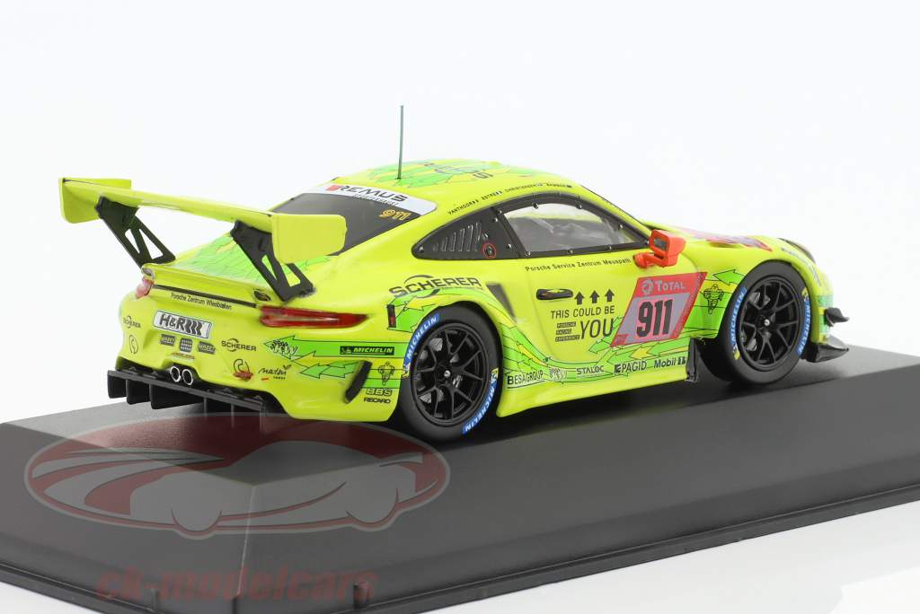 Porsche 911 GT3 R #911 2 24h Nürburgring 2019 Manthey Grello 1:43 Ixo