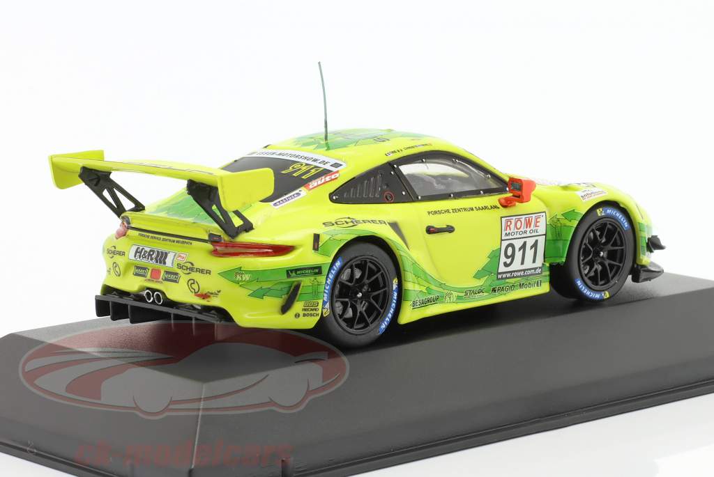 Porsche 911 GT3 R #911 4 VLN 3 Nürburgring 2019 Manthey Grello 1:43 Ixo