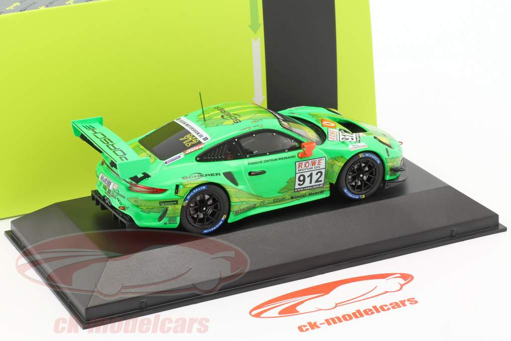 Porsche 911 GT3 R #912 gagnant VLN 3 Nürburgring 2019 Manthey Racing 1:43 Ixo