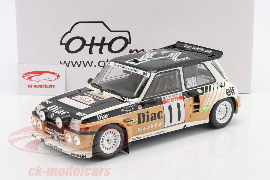 Renault 5 Maxi Turbo #11 2do Rallye Tour de Corse 1986 1:12 OttOmobile