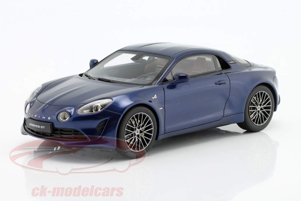 Alpine A110 Legende GT Byggeår 2021 mørkeblå metallisk 1:18 OttOmobile