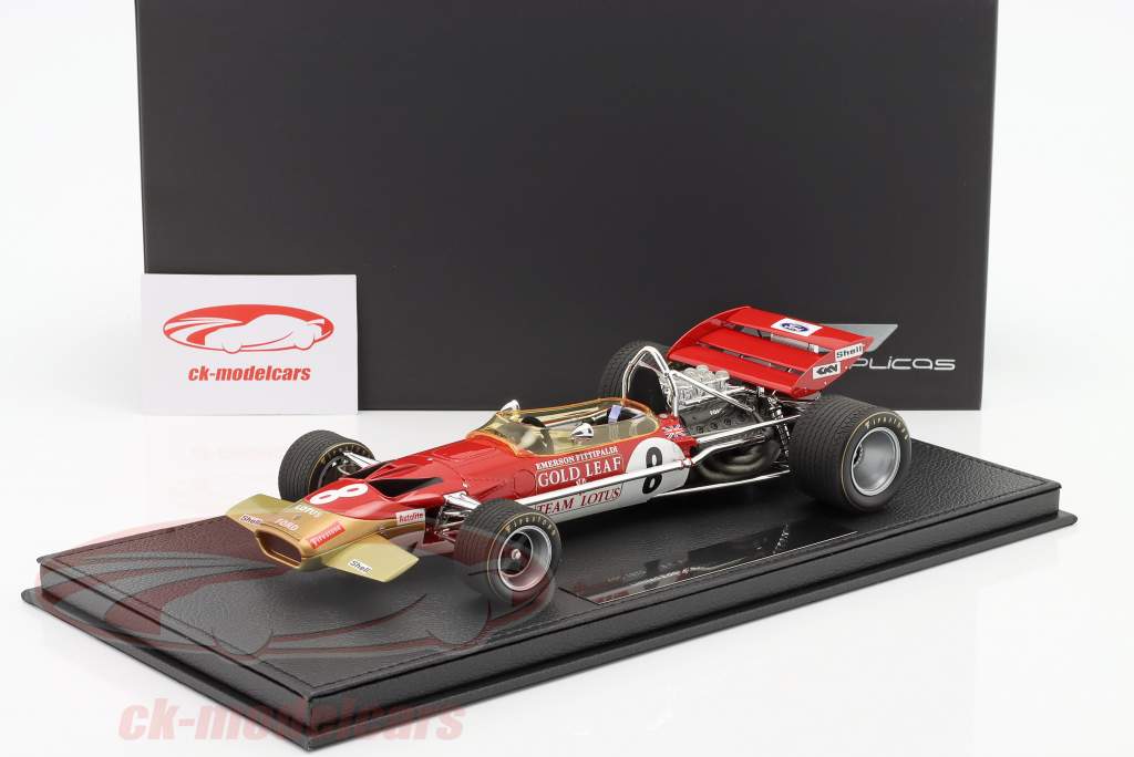 Emerson Fittipaldi Lotus 49C #8 formula 1 1970 1:18 GP Replicas