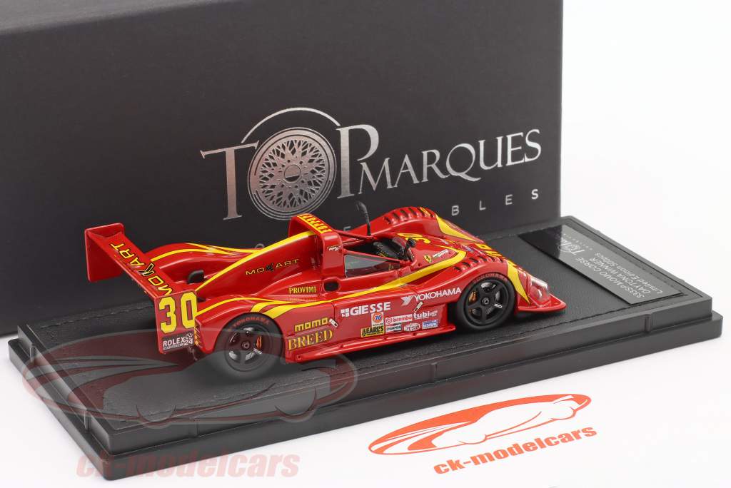 Ferrari 333 SP Momo Corse #30 ganador 24h Daytona 1998 1:43 TopMarques