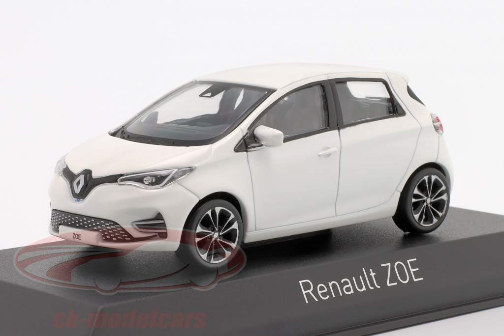 Renault Zoe Año de construcción 2020 Blanco 1:43 Norev