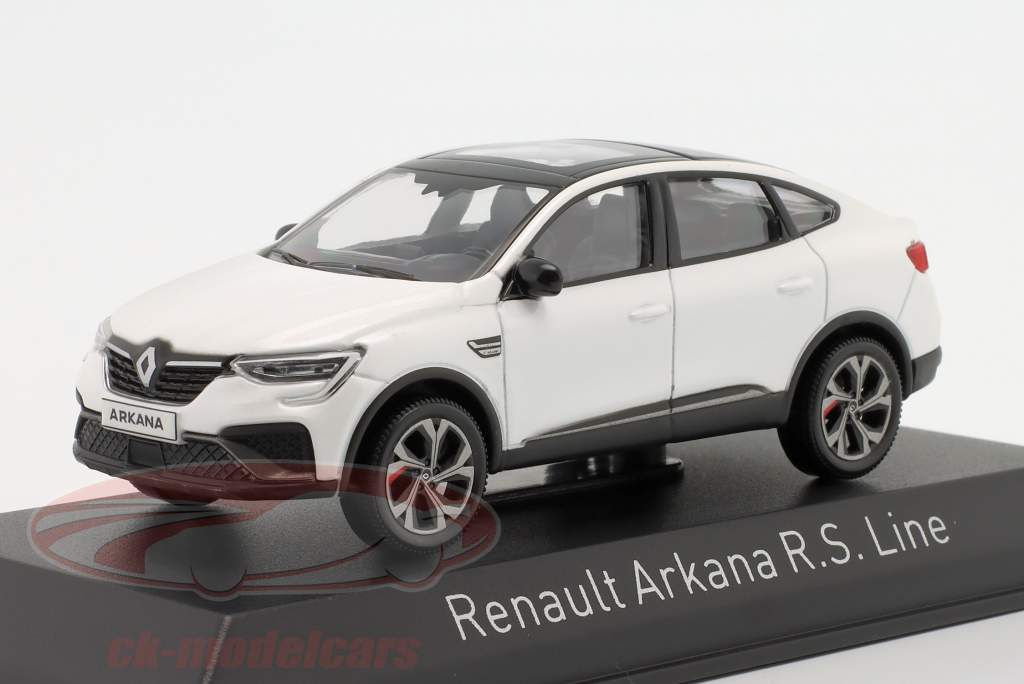 Renault Arkana R.S.Line Byggeår 2021 perlehvid 1:43 Norev