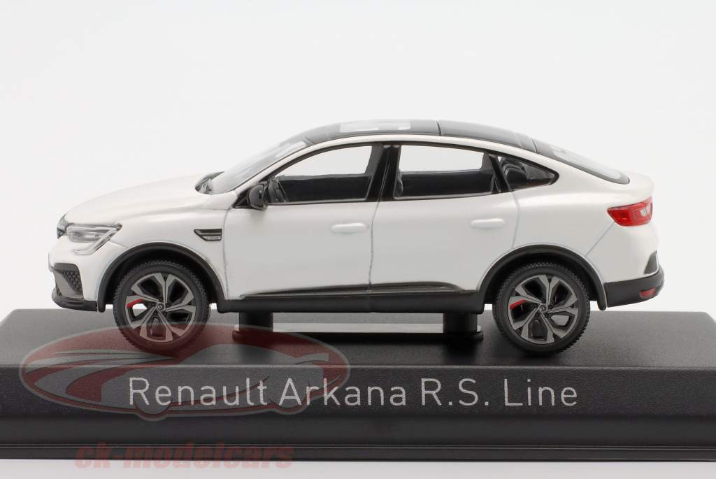 Renault Arkana R.S.Line year 2021 pearl white 1:43 Norev