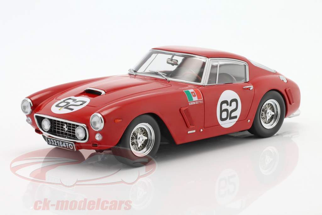 Ferrari 250 GT SWB #62 ganador Coppa Inter-Europa Monza 1960 Abate 1:18 KK-Scale