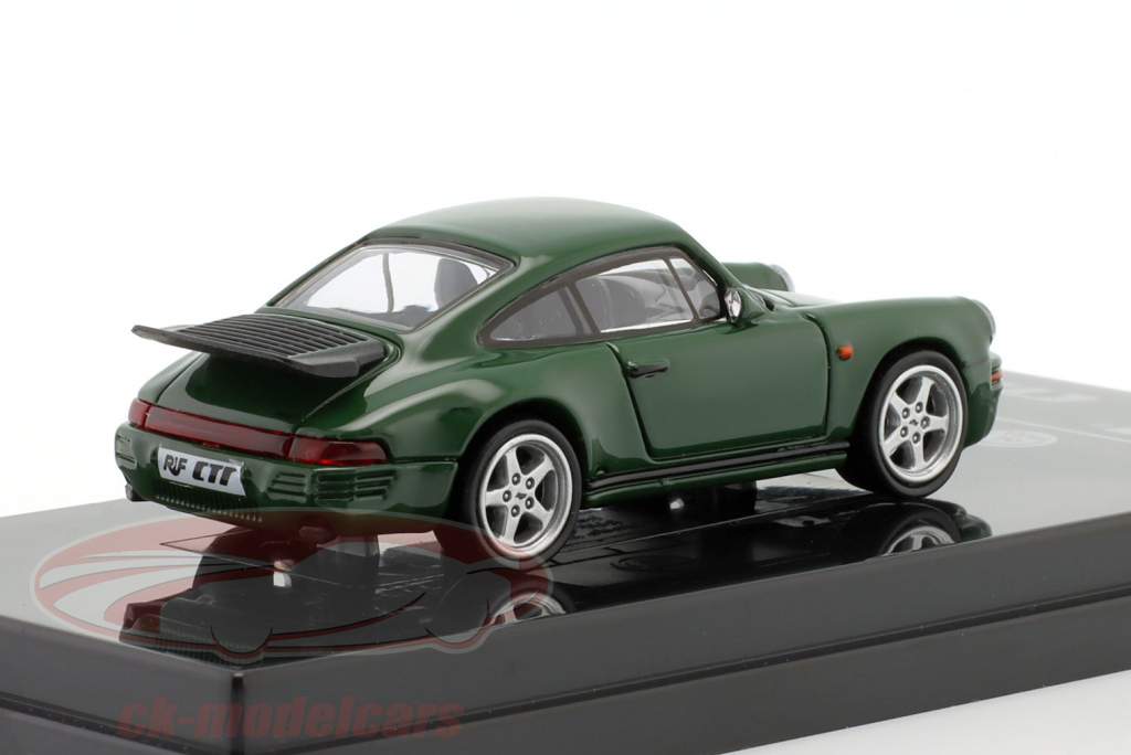 Porsche RUF CTR Byggeår 1987 irsk grøn 1:64 Paragon Models
