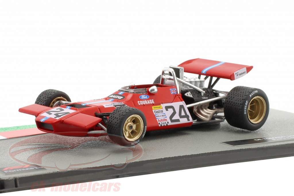 Piers Courage De Tomaso 505 #24 Formel 1 1970 1:43 Altaya