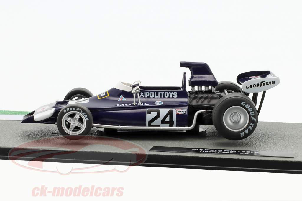 Henri Pescarolo Politoys FX3 #24 formula 1 1972 1:43 Altaya