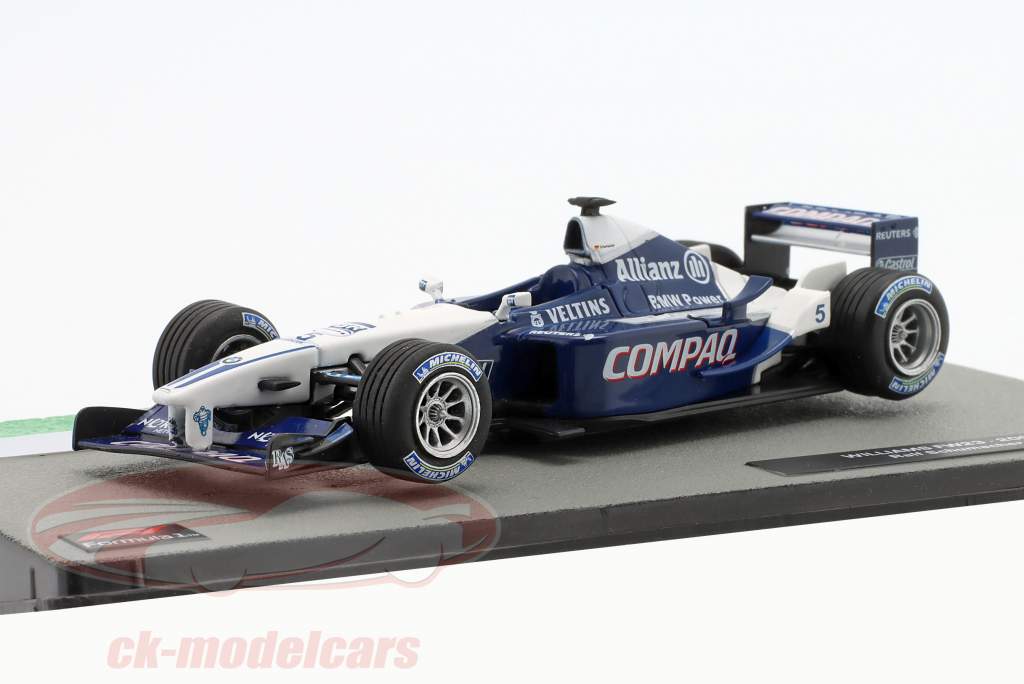 Ralf Schumacher Williams FW23 #5 fórmula 1 2001 1:43 Altaya