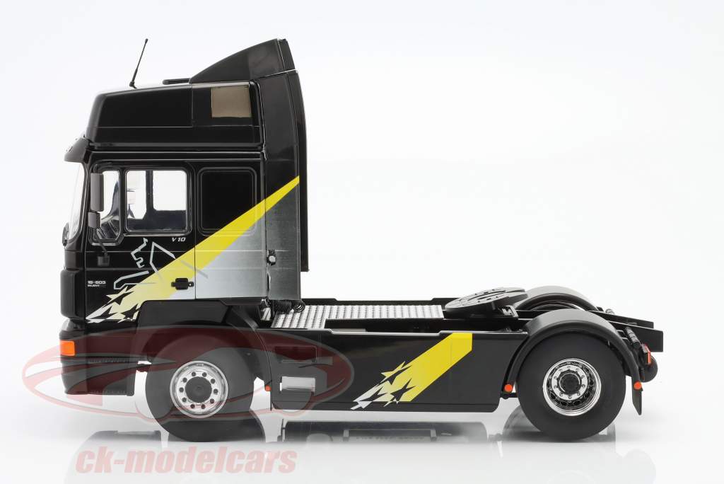 MAN F2000 camione 1994 negro / decoración 1:18 Model Car Group