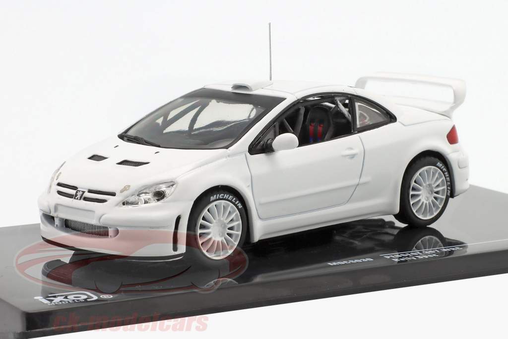 Peugeot 307 WRC Rally Spec hvid 1:43 Ixo