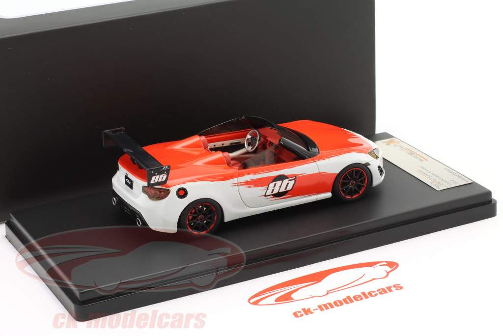 Scion FR-S Speedster Cartel Customs Concept 2012 #86 White / red 1:43 Premium X