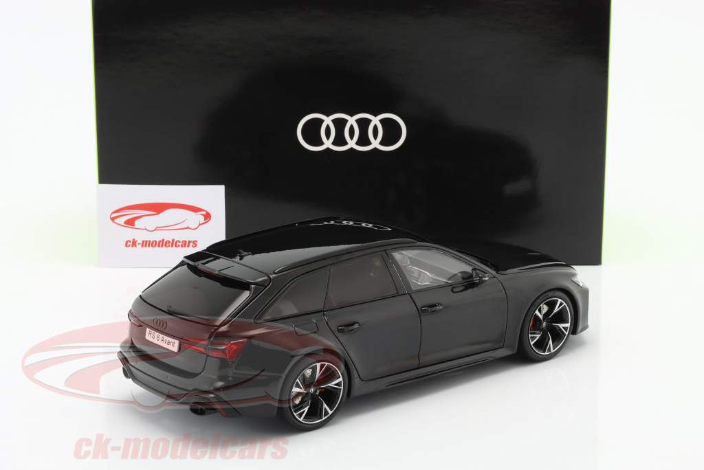 Audi RS 6 Avant (C8) Año de construcción 2021 negro 1:18 KengFai