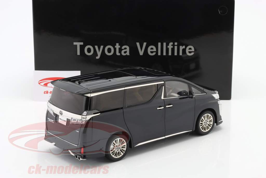 Toyota Vellfire Van LHD black 1:18 KengFai