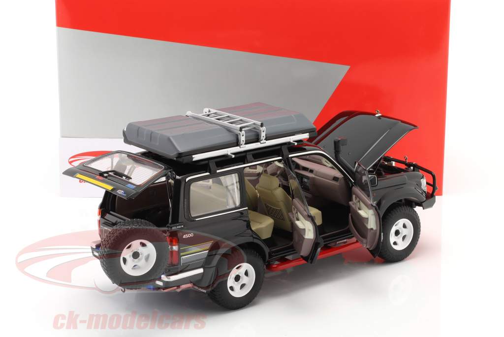 Toyota Land Cruiser J8 LHD Con caja de techo negro 1:18 KengFai