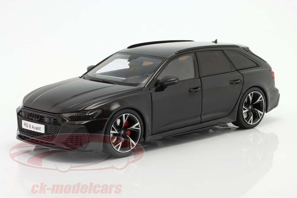 Audi RS 6 Avant (C8) Año de construcción 2021 negro 1:18 KengFai