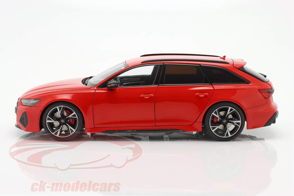 Audi RS 6 Avant (C8) Baujahr 2021 rot 1:18 KengFai