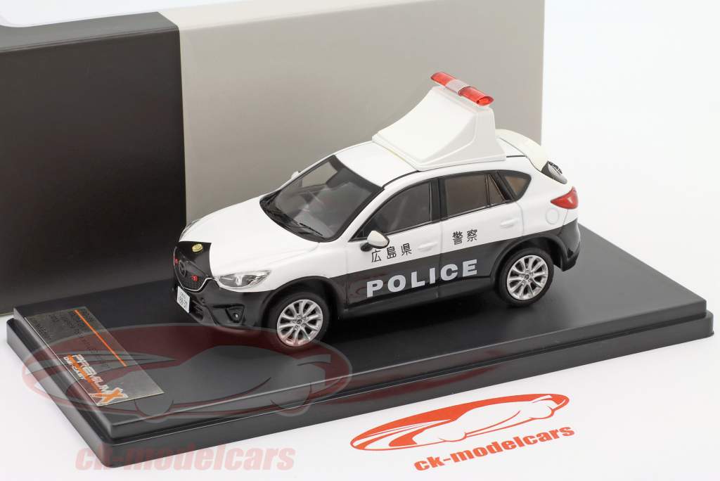 Mazda CX-5 RHD Polizei Japan mit LED-Dachzeichen 1:43 PremiumX
