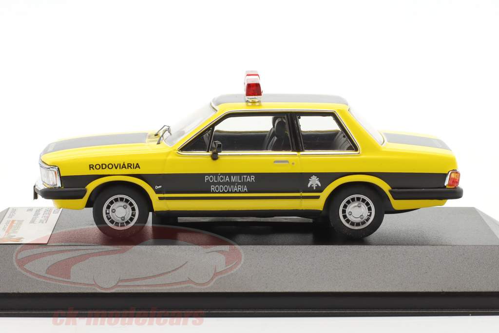 Ford Del Rey Military Police 1982 giallo / nero 1:43 Premium X