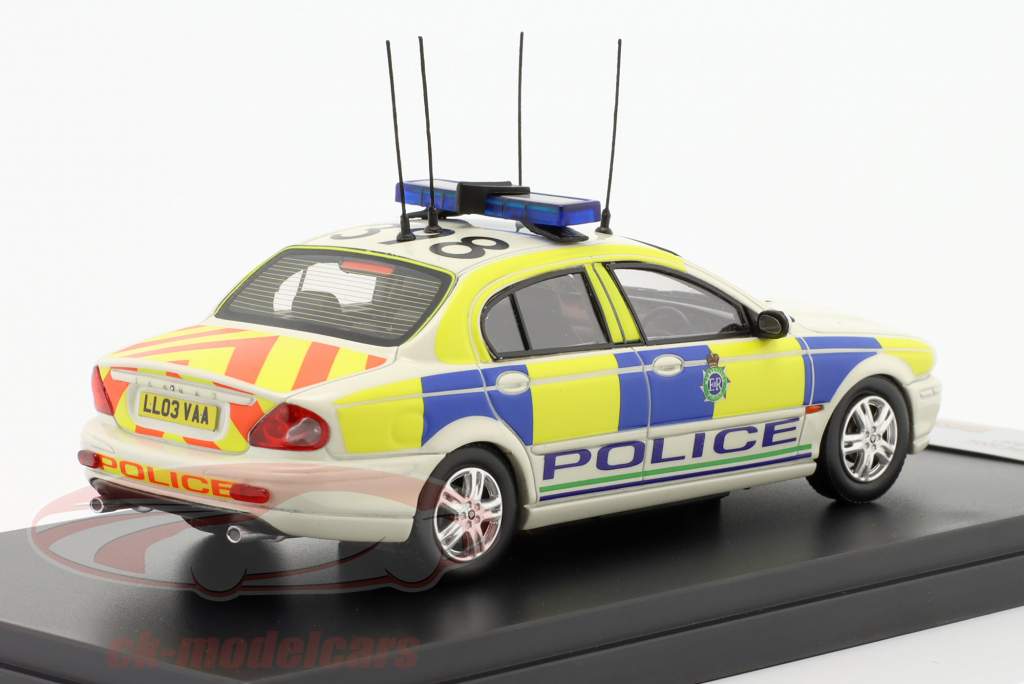 Jaguar X-Type Year 2004 Merseyside Police 1:43 Premium X