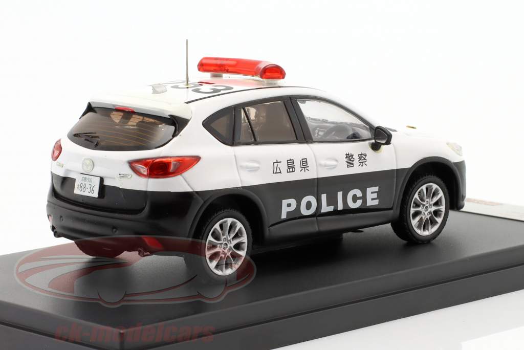 Mazda CX-5 RHD japonés Policía 1:43 PremiumX