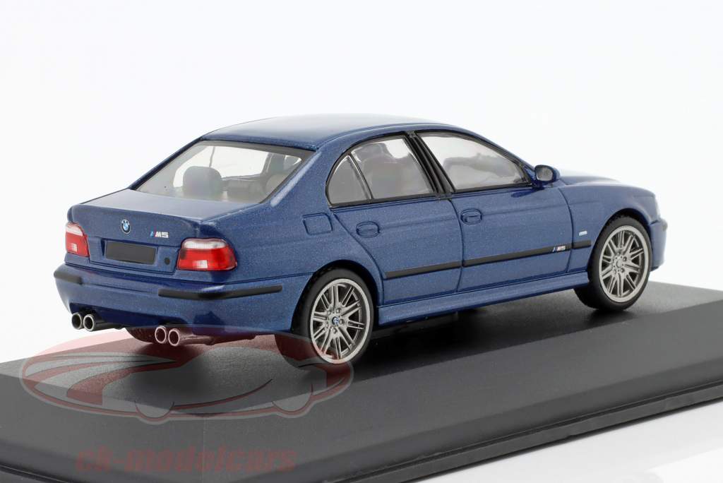 BMW M5 (E39) 5.0 V8 32V Año de construcción 2003 avus azul 1:43 Solido