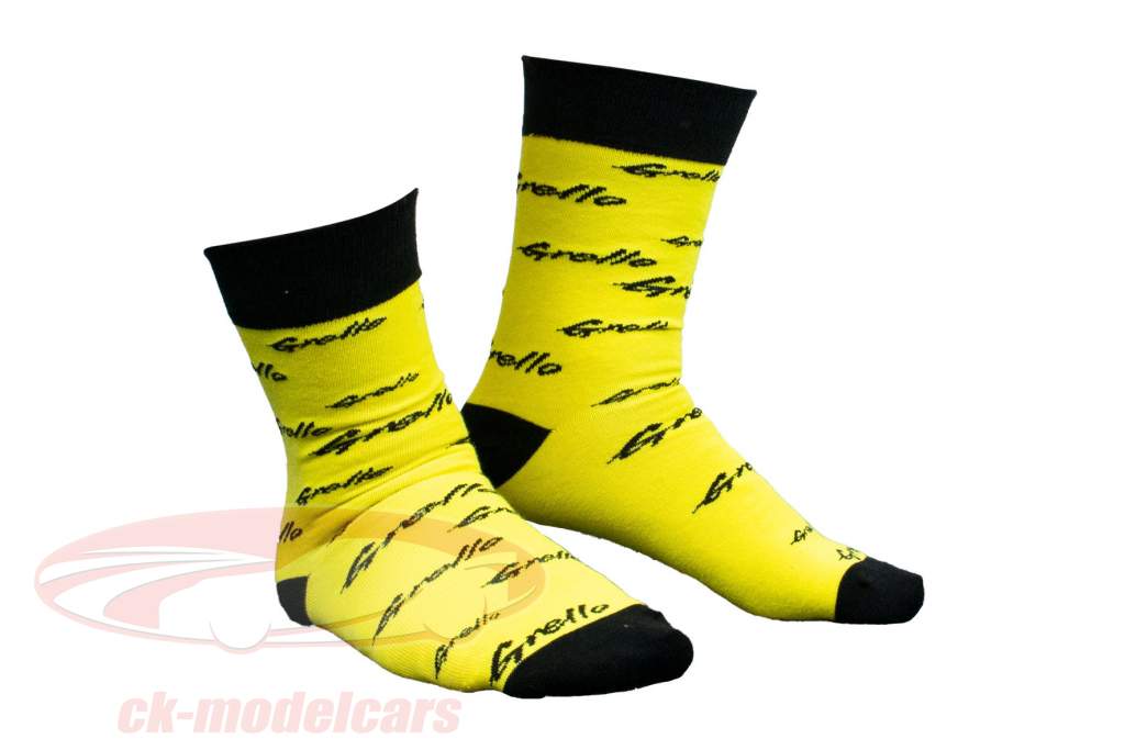 Manthey-Racing Socken Grello Größe 43-46 gelb / schwarz