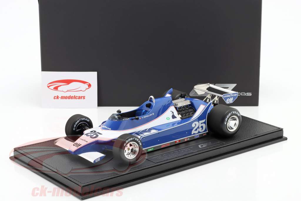 P. Depailler Ligier JS11 #25 vinder spansk GP formel 1 1979 1:18 GP Replicas