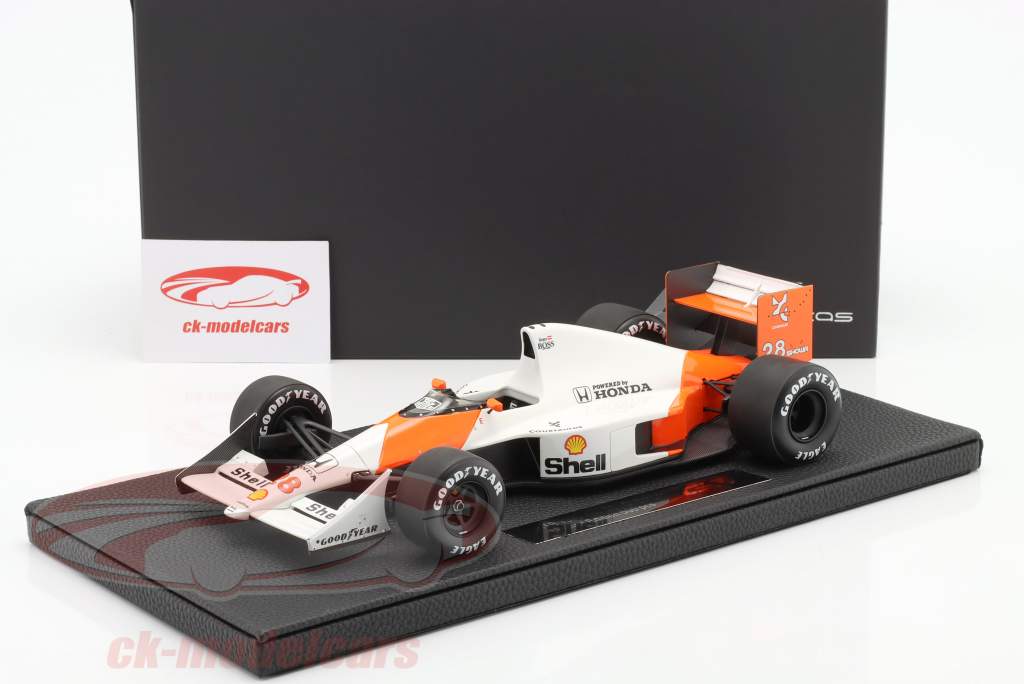 Gerhard Berger McLaren MP4/5B #28 fórmula 1 1990 1:18 GP Replicas