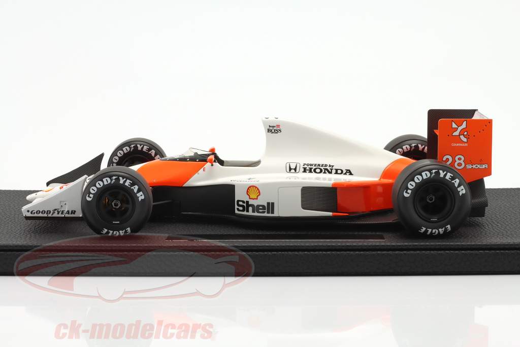 Gerhard Berger McLaren MP4/5B #28 fórmula 1 1990 1:18 GP Replicas