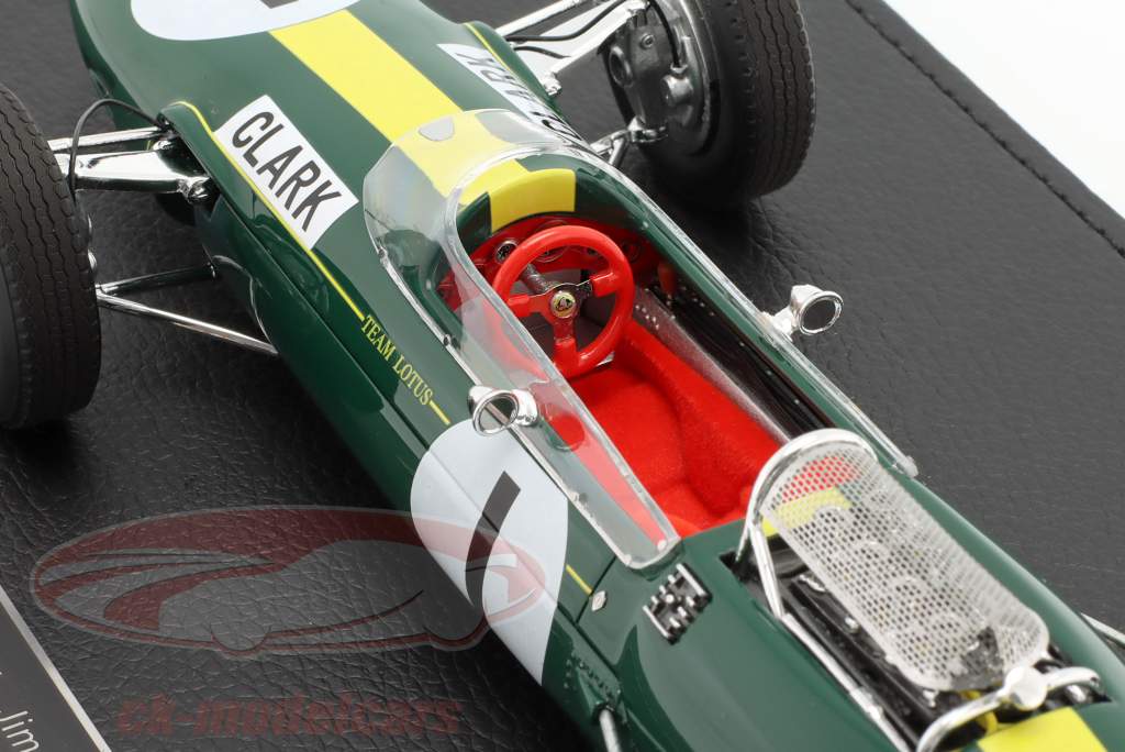 Jim Clark Lotus 33 #1 Alemán GP fórmula 1 Campeón mundial 1965 1:18 GP Replicas