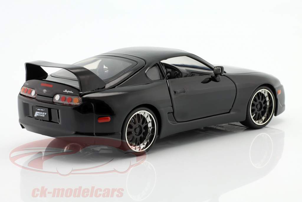 Toyota Supra Mk IV Fast & Furious 5 (2011) black 1:24 Jada Toys