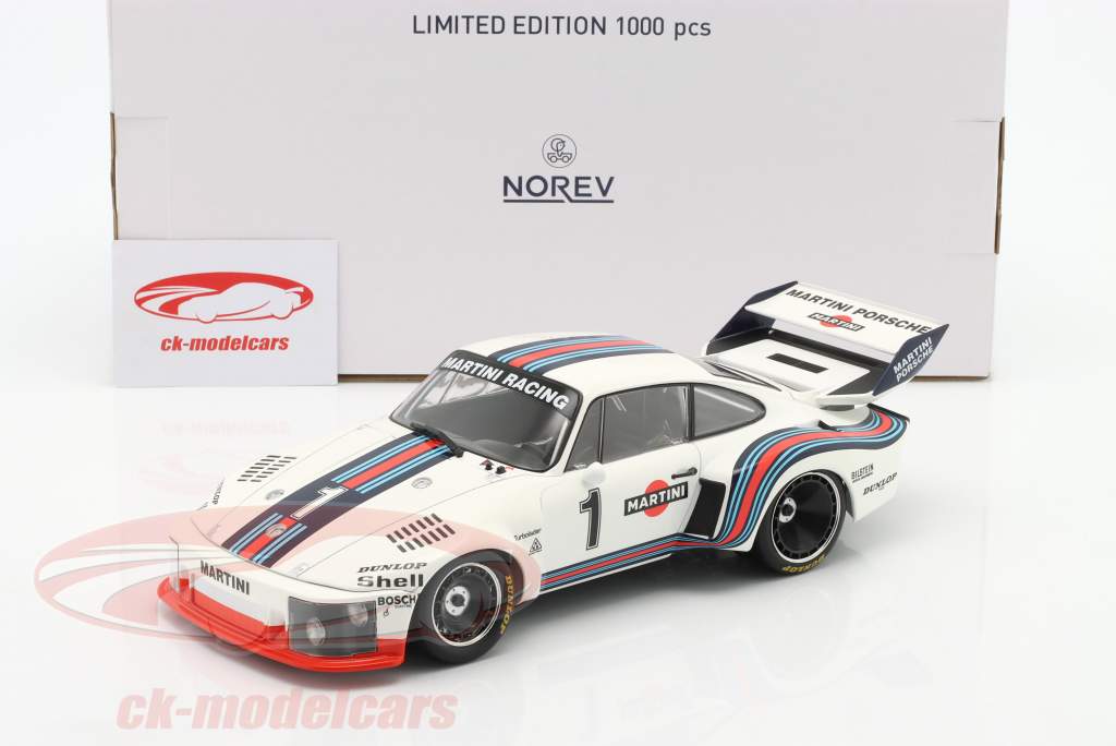 Porsche 935 Martini #1 勝者 6h Dijon 1976 Ickx, Mass 1:18 Norev