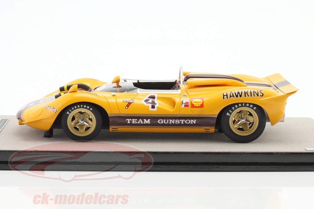 Ferrari 350 P4 #4 ganador 3h Roy Hesketh 1968 P. Hawkins 1:18 Tecnomodel