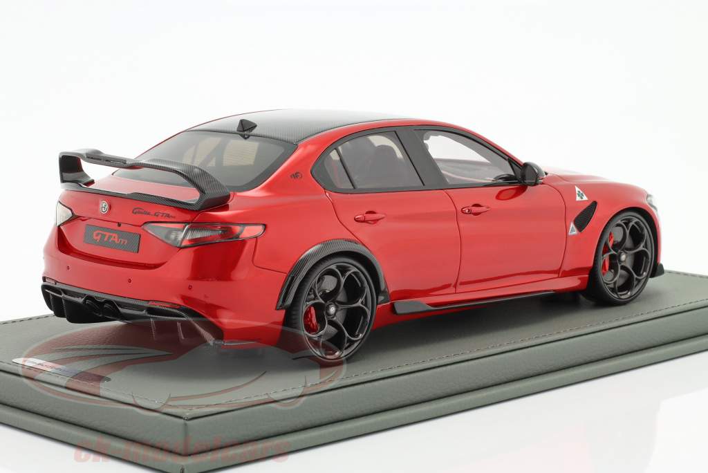 Alfa Romeo Giulia GTAM Byggeår 2020 GTA rød 1:18 BBR