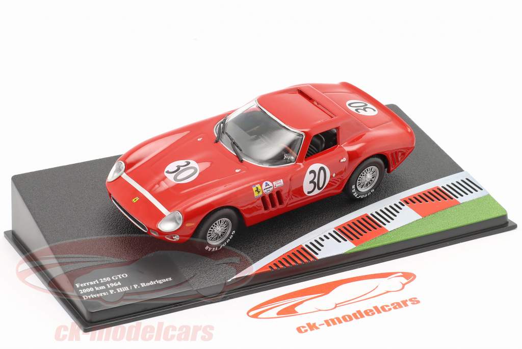 Ferrari 250 GTO #30 vencedora 2000km Daytona 1964 Rodriguez, Hill 1:43 Altaya