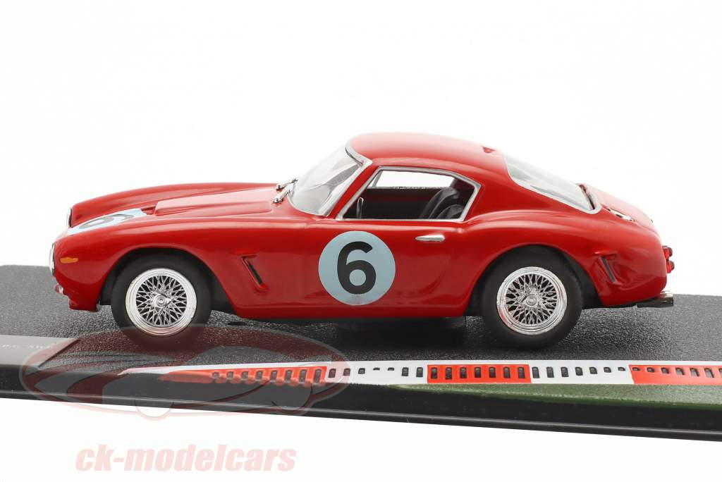 Ferrari 250 GT SWB #6 2位 Tourist Trophy 1961 M. Parkes 1:43 Altaya