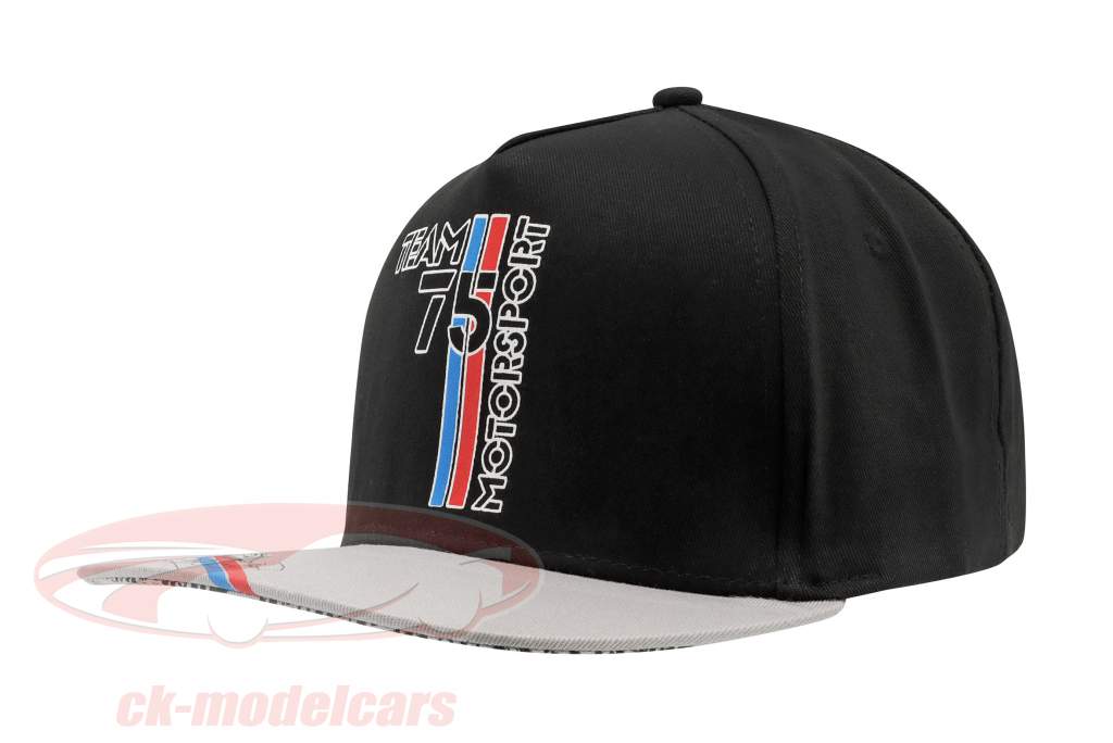 Snap Cap Flat Brim Team75 Motorsport черный / Серый