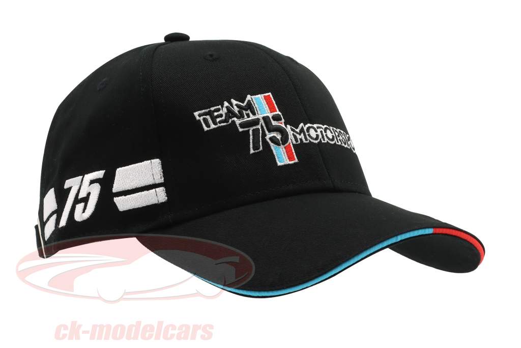 Fan 帽 Team75 Motorsport "it's time to race" 黑色的