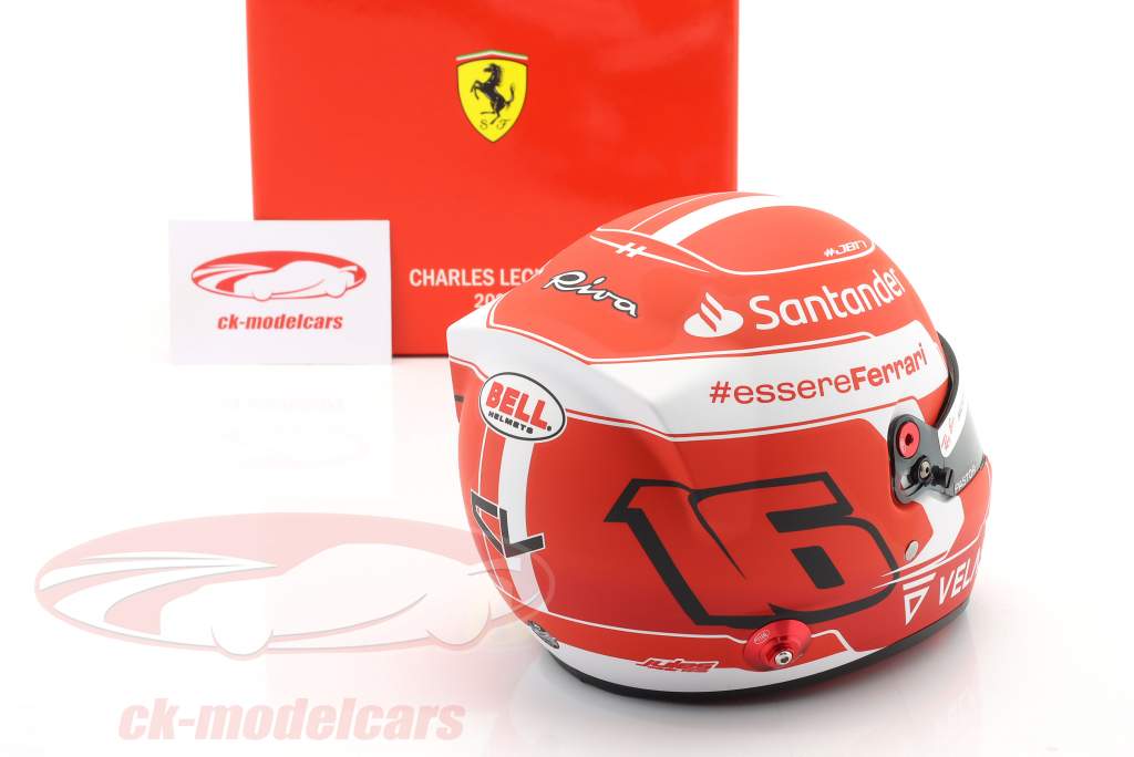 Charles Leclerc #16 Scuderia Ferrari formula 1 2022 helmet 1:2 Bell