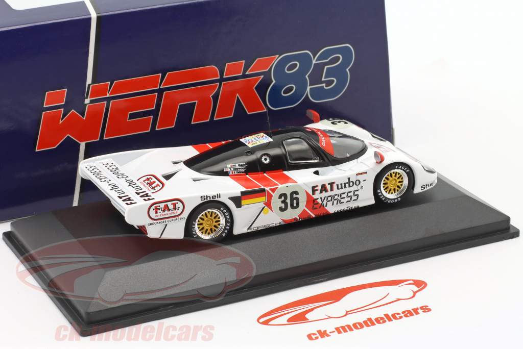 Dauer Porsche 962 #36 winnaar 24h LeMans 1994 Dalmas, Haywood, Baldi 1:43 Werk83