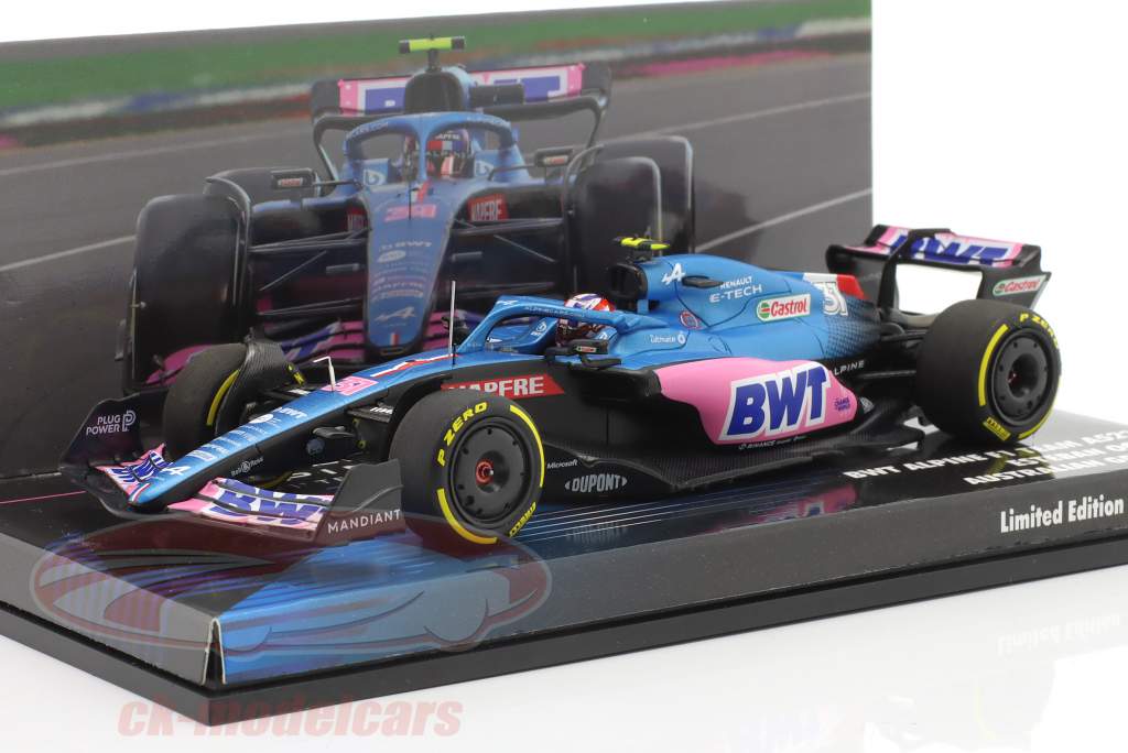 Modèle Auto 1:18 F1 MINICHAMPS Alpine A522 Alonso Australian