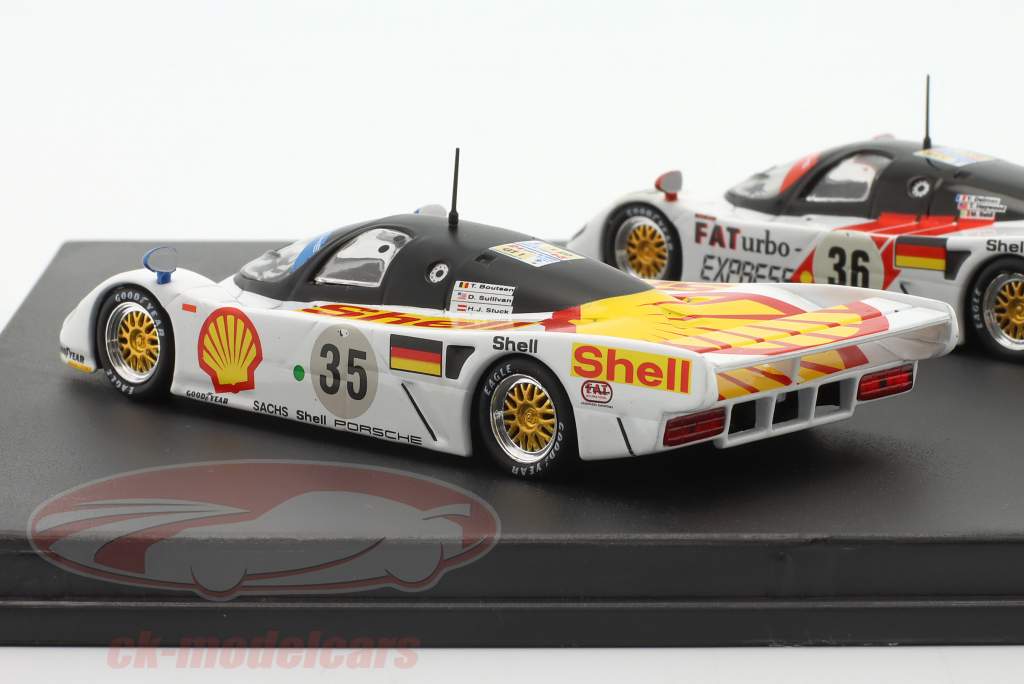 2-Car Set: Dauer Porsche 962 #35 & #36 vinder 24h LeMans 1994 1:43 Werk83