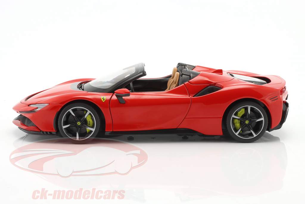 Bburago 1:18 Ferrari SF90 Spider Año de construcción 2021 rojo 18016CAR /  16016CAR modelo coche 18016CAR / 16016CAR 4893993014453 8719247784094